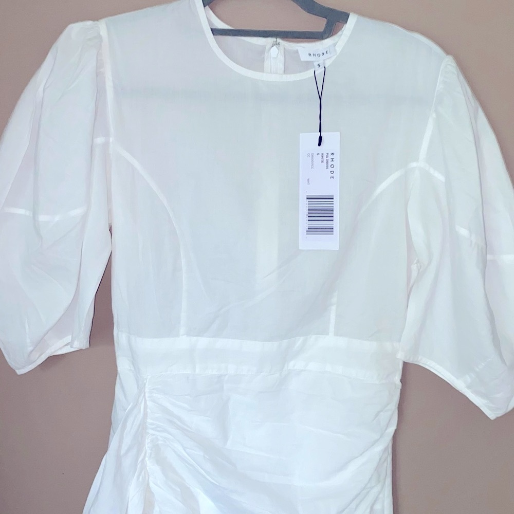 NEW $398 Revolve Rhode Pia Dress White Small NWT - Picture 8 of 16